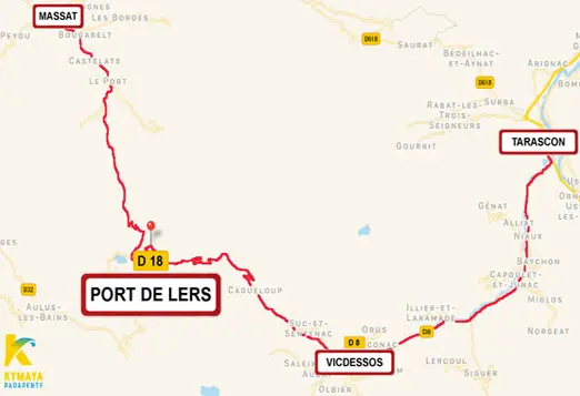 Plan d'accès Port de Lers