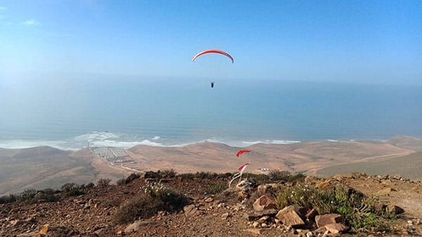 Parapente à Legzira Hill au Maroc