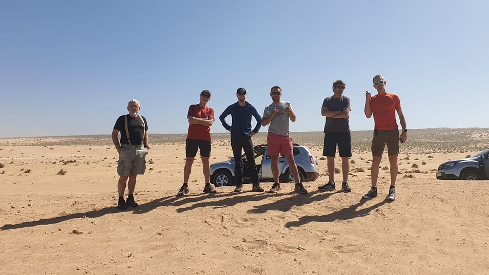 Lequipe du stage parapente au Maroc 2023