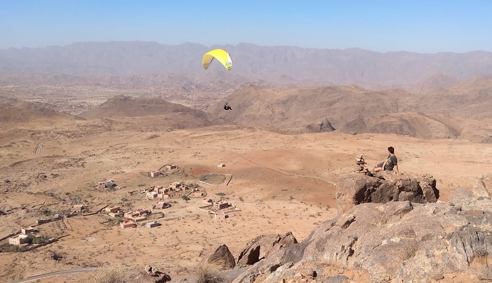 Site de vol en parapente de tafraout au maroc 1 2