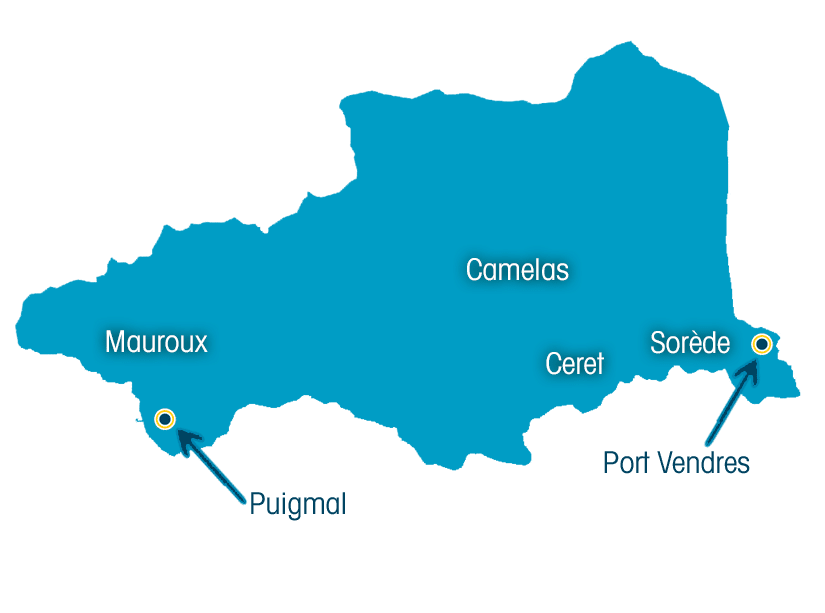 carte interactive des balises météo pyrénées orientales