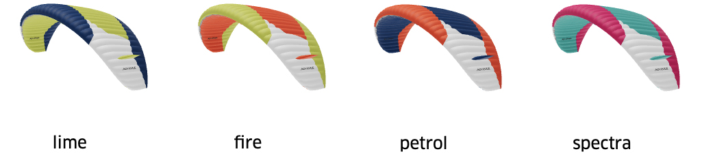 Couleurs d'origine Advance Alpha 8 Classic