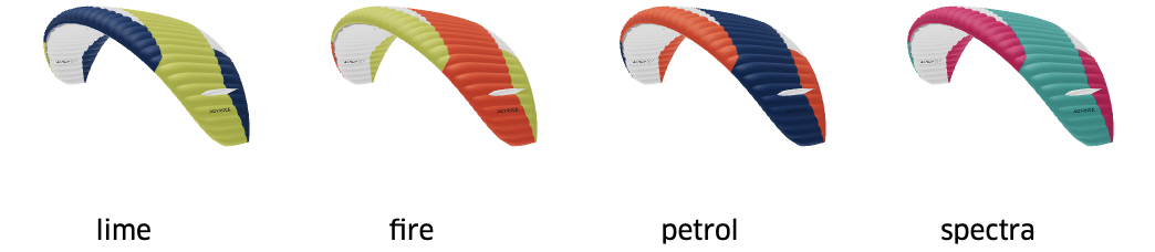 Couleurs d'origine Advance Alpha 8 DLS