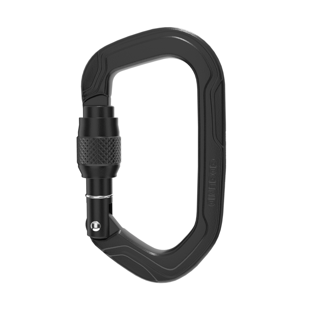 2 Mousquetons Edelrid AURA incl. anti-twist